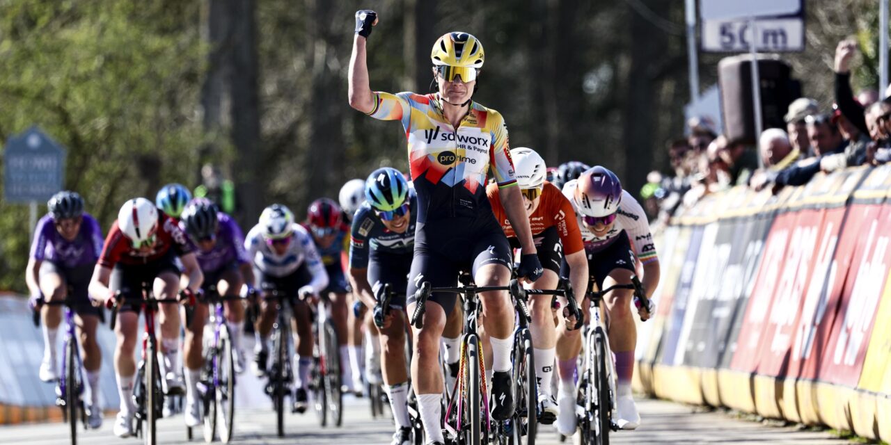 Lotte Kopecky krikt zelfvertrouwen op met duidelijke sprintzege in Nokere Koerse, Kool tweede