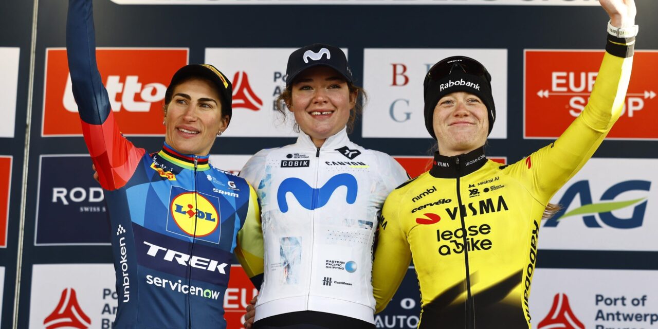 Carys Lloyd mag Lego uitzoeken na zege in Brugge, Nienke Veenhoven behaalt doel met podiumplek