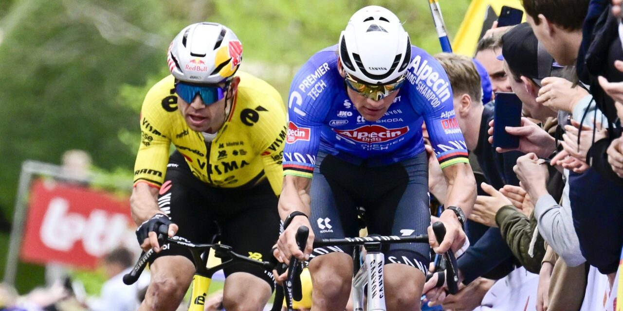 Speelde Van der Poel mentaal spel met Van Aert? Wout geen extra vertrouwen geven richting de Ronde