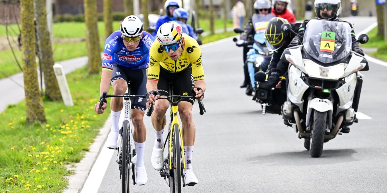 “We zijn nu in staat om te volgen”: Visma put veel vertrouwen uit optreden Wout van Aert
