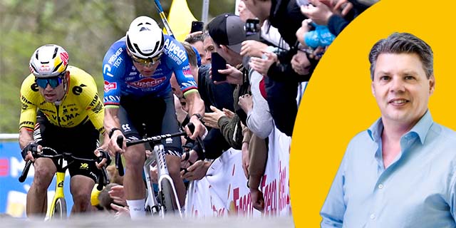 Koerslogica zegeviert in achtervolging op Mathieu van der Poel en Wout van Aert