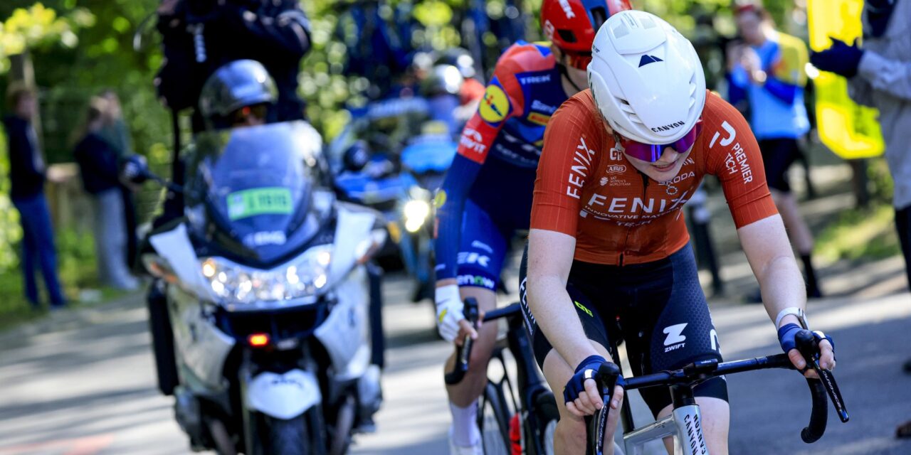 We zien Puck Pieterse de komende maanden niet op de weg