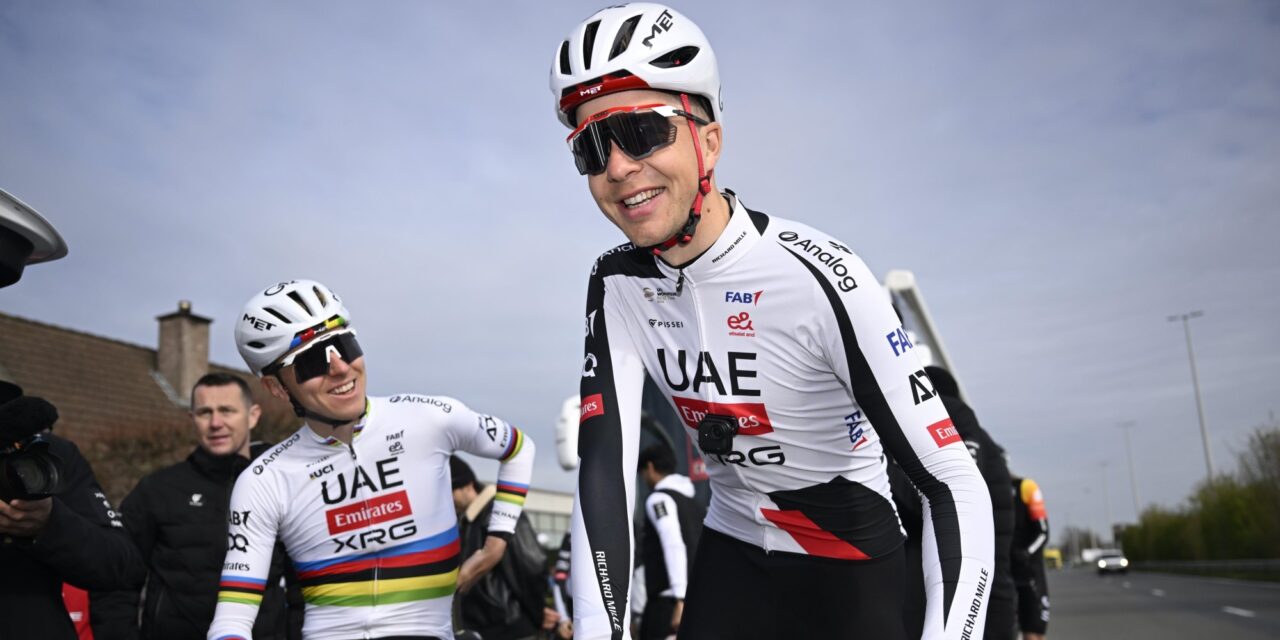 Florian Vermeersch blijft de komende jaren Tadej Pogačar en UAE Emirates XRG trouw