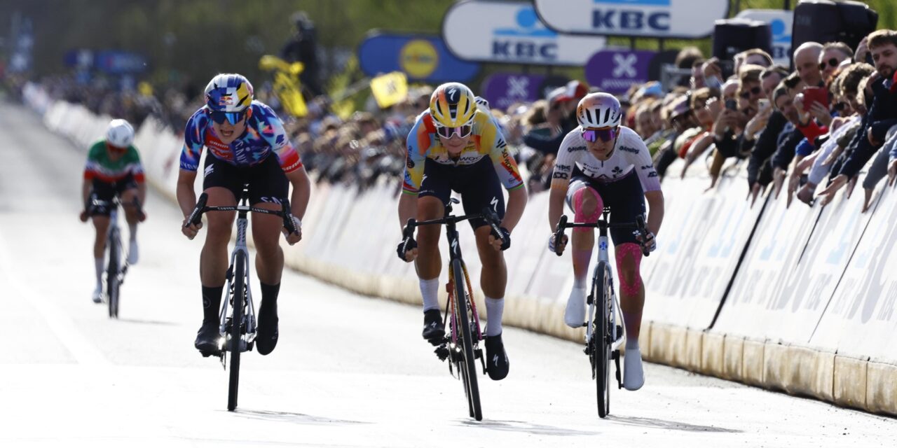 Lotte Kopecky net naast het podium in de Ronde: “Rijd een best sterke wedstrijd”