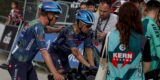 Mikel Landa verlaat de Ronde van het Baskenland na zware val door dokterswagen