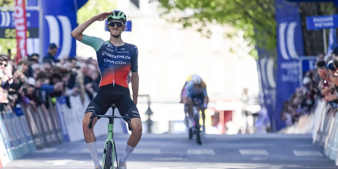 Frans talent LHote zet Région Pays de la Loire Tour in slotrit naar zijn hand, Venturini derde