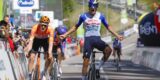 Opnieuw net niet voor Thymen Arensman: Pellizzari sprint naar ritzege en leiderstrui in Tour of the Alps
