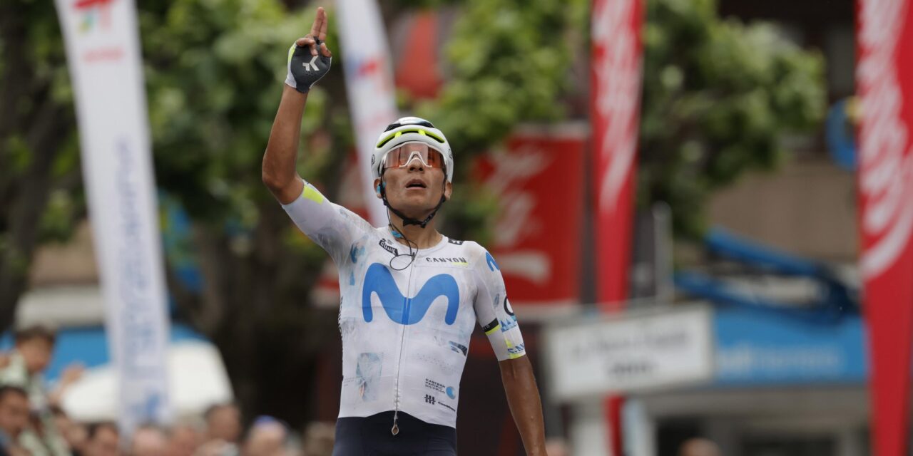 Nairo Quintana draagt ritzege in Vuelta Asturias op aan overleden Cristian Camilo Muñoz