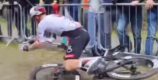 Video toont pijnlijke val Florian Vermeersch in Bos van Wallers: “Geluk stond niet aan onze kant”