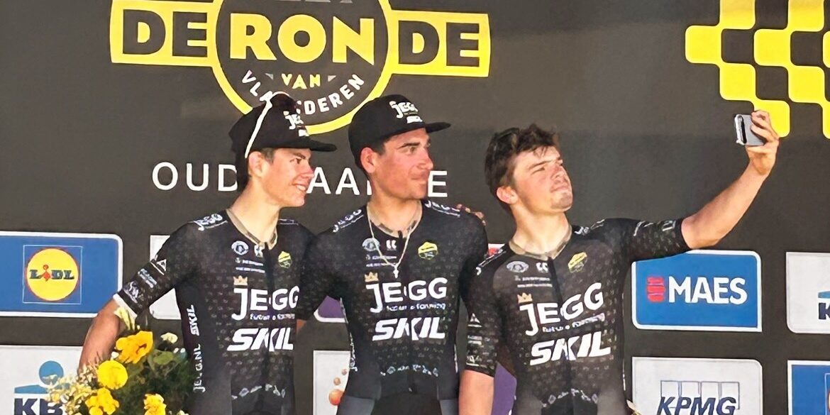Zweedse Visma | Lease a Bike-aanwinst maakt naam in Ronde van Vlaanderen voor junioren