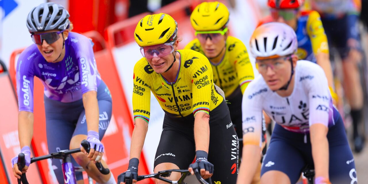 Marianne Vos sprintte naar top 10 in Vuelta met gebroken sleutelbeen