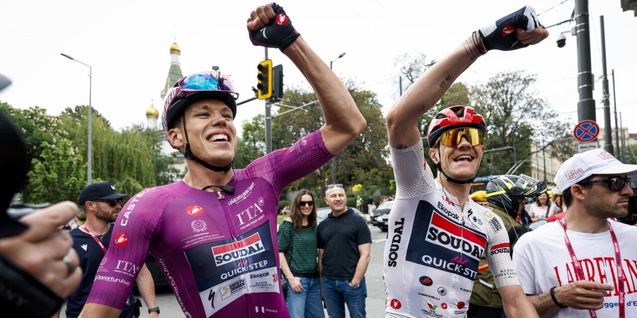 Giro 2026: Flinke opsteker na minder voorjaar Soudal-Quick-Step, maar puntentrui nog geen doel