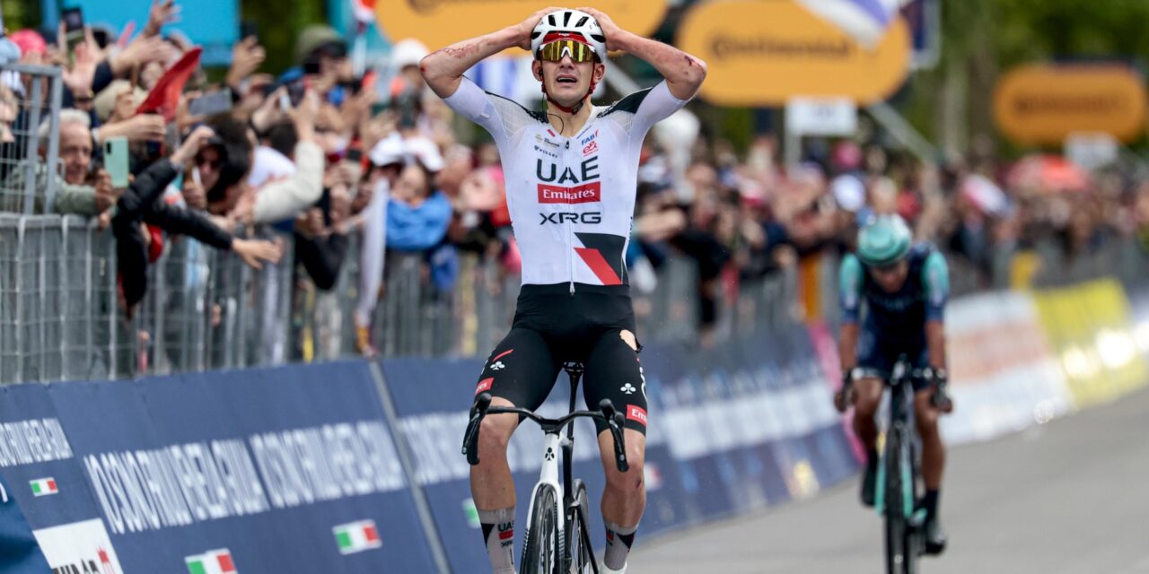 Giro 2026: Igor Arrieta valt en rijdt verkeerd, maar klopt nieuwe roze trui Eulalio na knotsgek slot