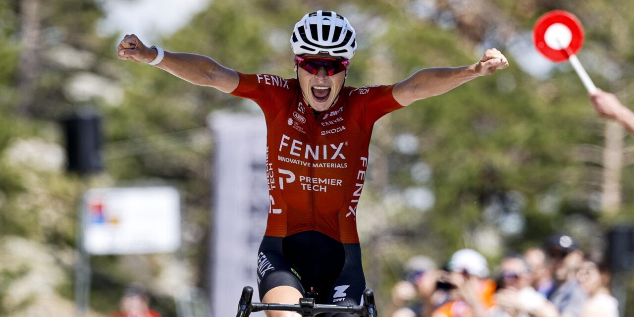 Yara Kastelijn imponeert met dubbelslag op slotdag Vuelta a Burgos Feminas