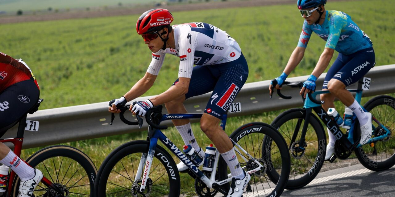 Giro 2026: Paul Magnier lijkt geen rekening te houden met een sprint