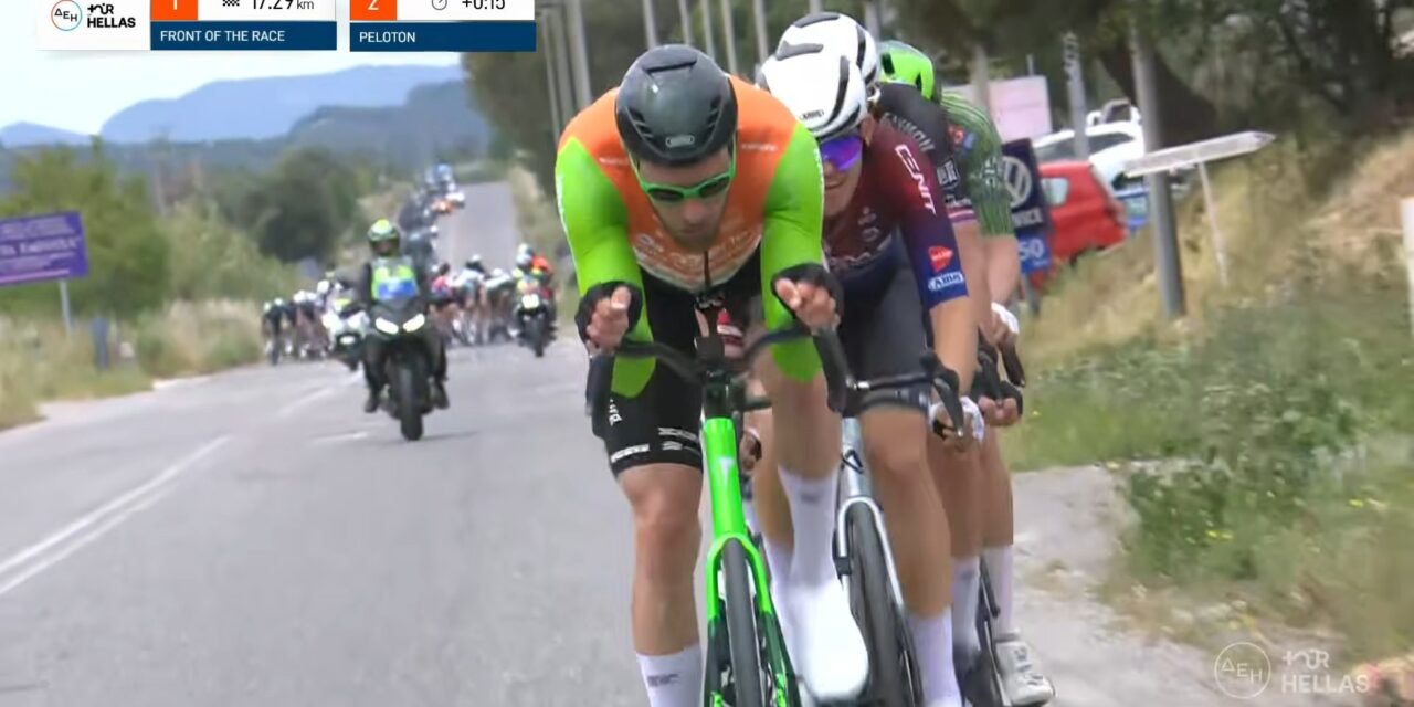 UCI cancelt opnieuw Jan-Willem van Schip en diskwalificeert hem in de Ronde van Griekenland