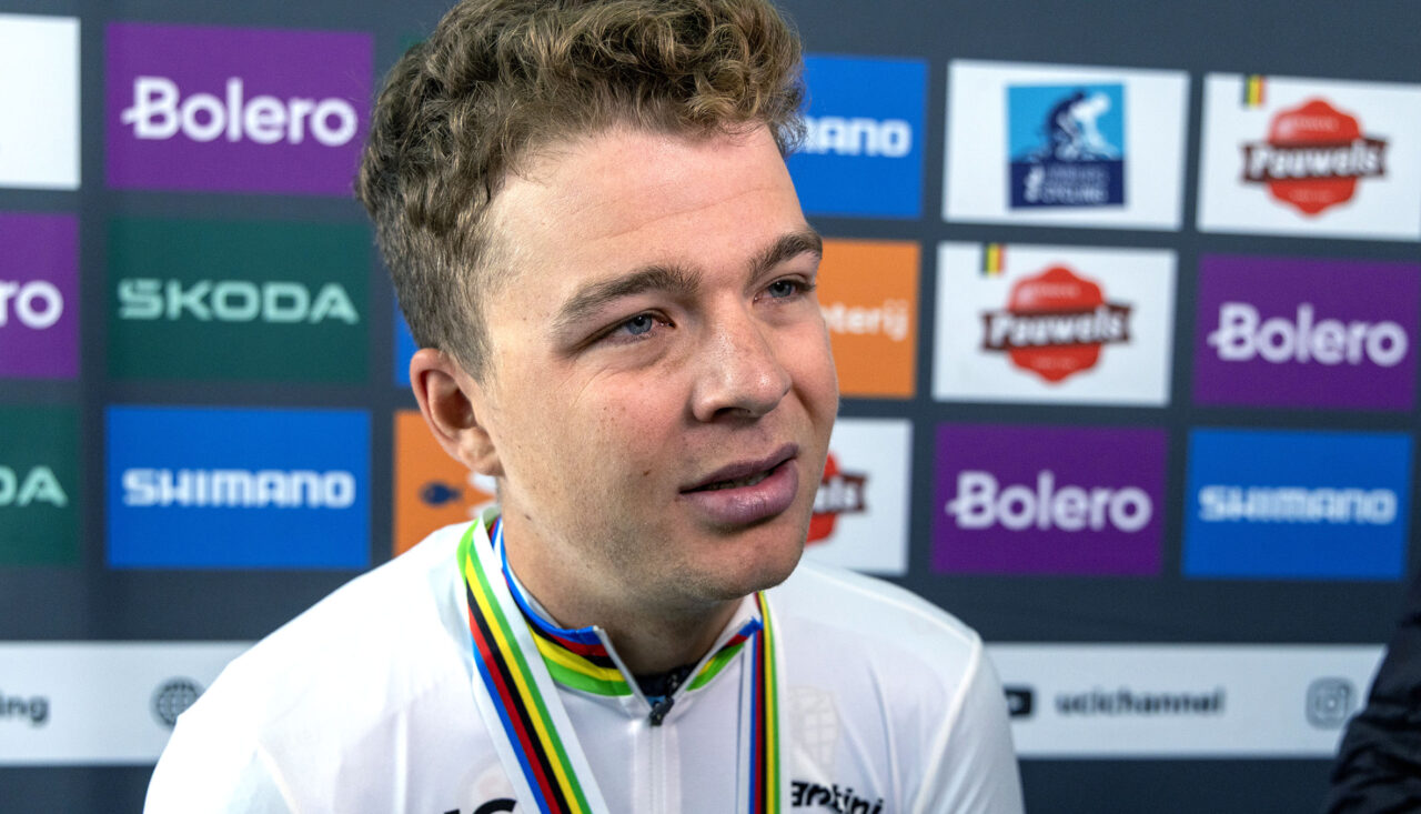 Wereldkampioenen Florian Vermeersch en Lorena Wiebes starten in Marly Grav
