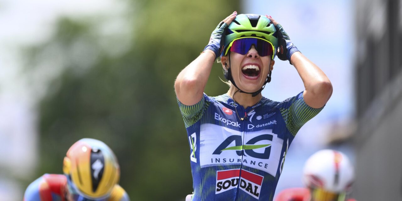 Shari Bossuyt houdt favoriete Lotte Kopecky van nieuwe Belgische wegtitel