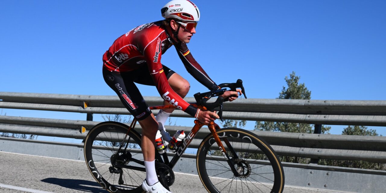 Lotto-talent Keije Solen soleert naar zege in Ronde de lOise