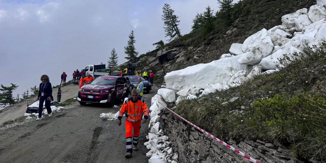 Giro Women 2026: Koninginnenrit ingekort door lawine op Colle delle Finestre