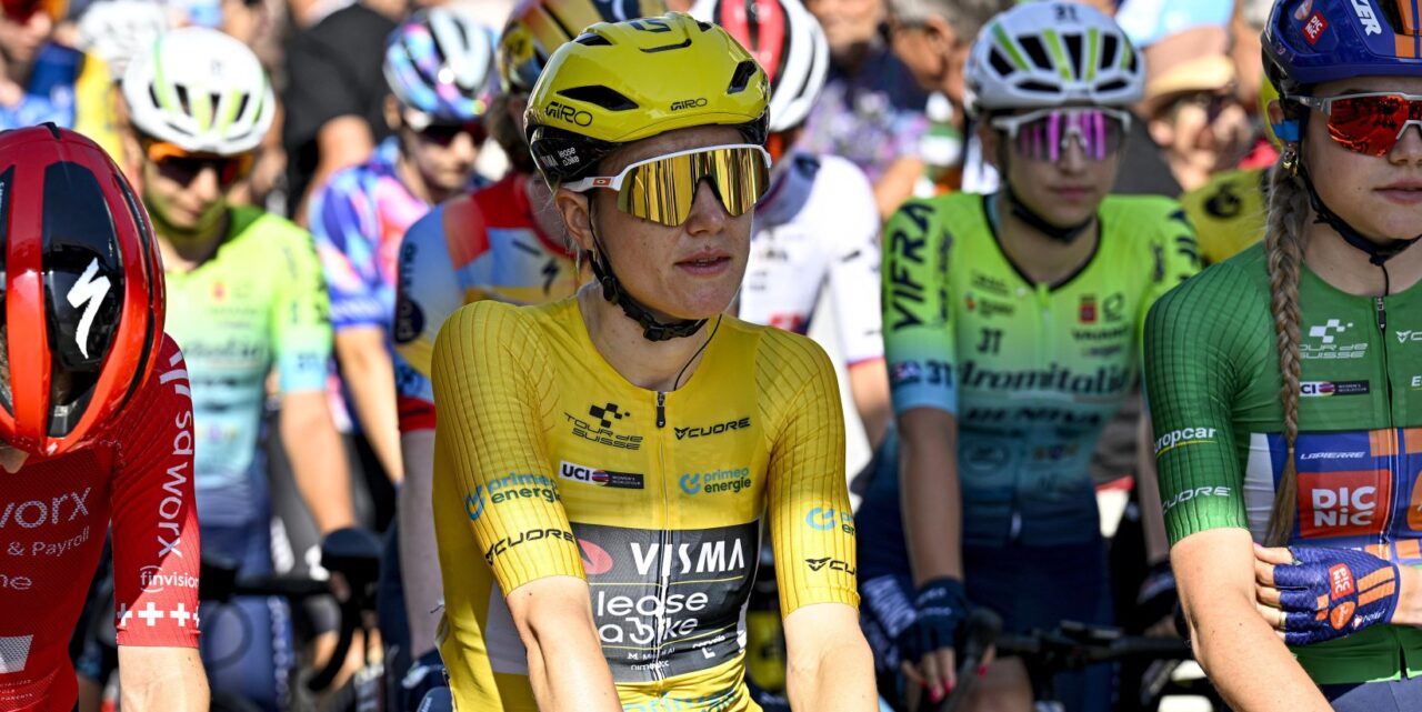 Femke de Vries raakt gele trui kwijt in Ronde van Zwitserland: Ik blies mezelf volledig op