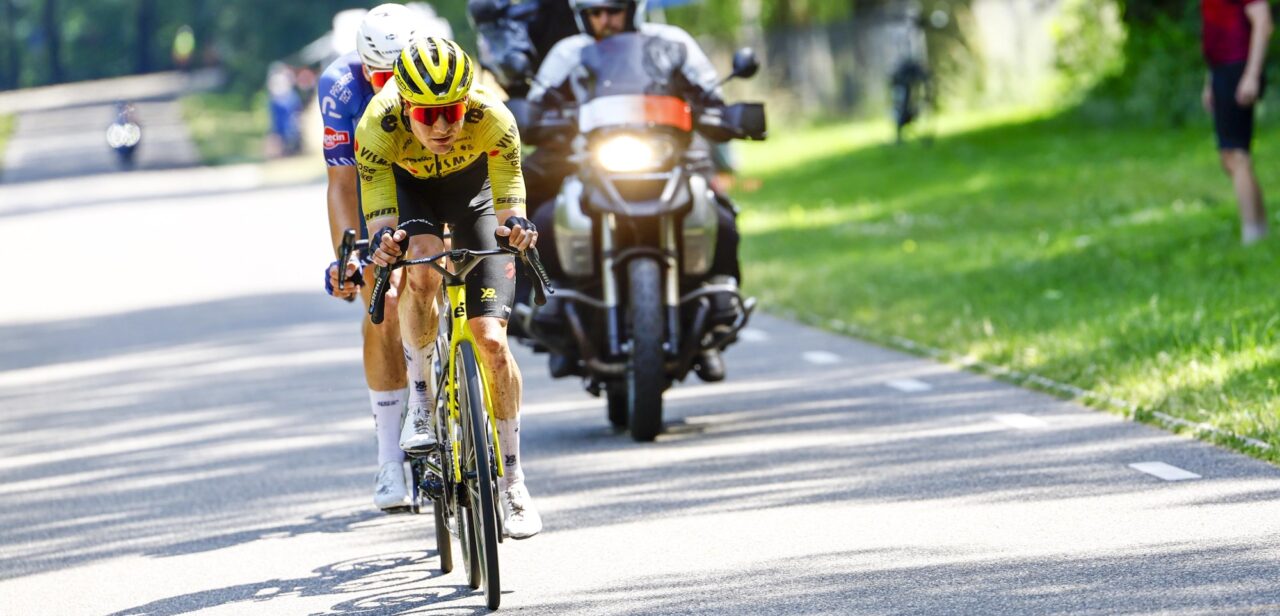 Nijmegen - Nederland - Marsman Tim ((NED / Team Alpecin - Premier Tech) - escape Kelderman Wilco (NED / Team Visma | Lease a Bike) during the Dutch Championships for Men elite/ U23 on the road in Nijmegen on June 28th. 2026 -- photo Dion Kerckhoffs/ &copy; Cor Vos 2026/&copy; Cor Vos 2026