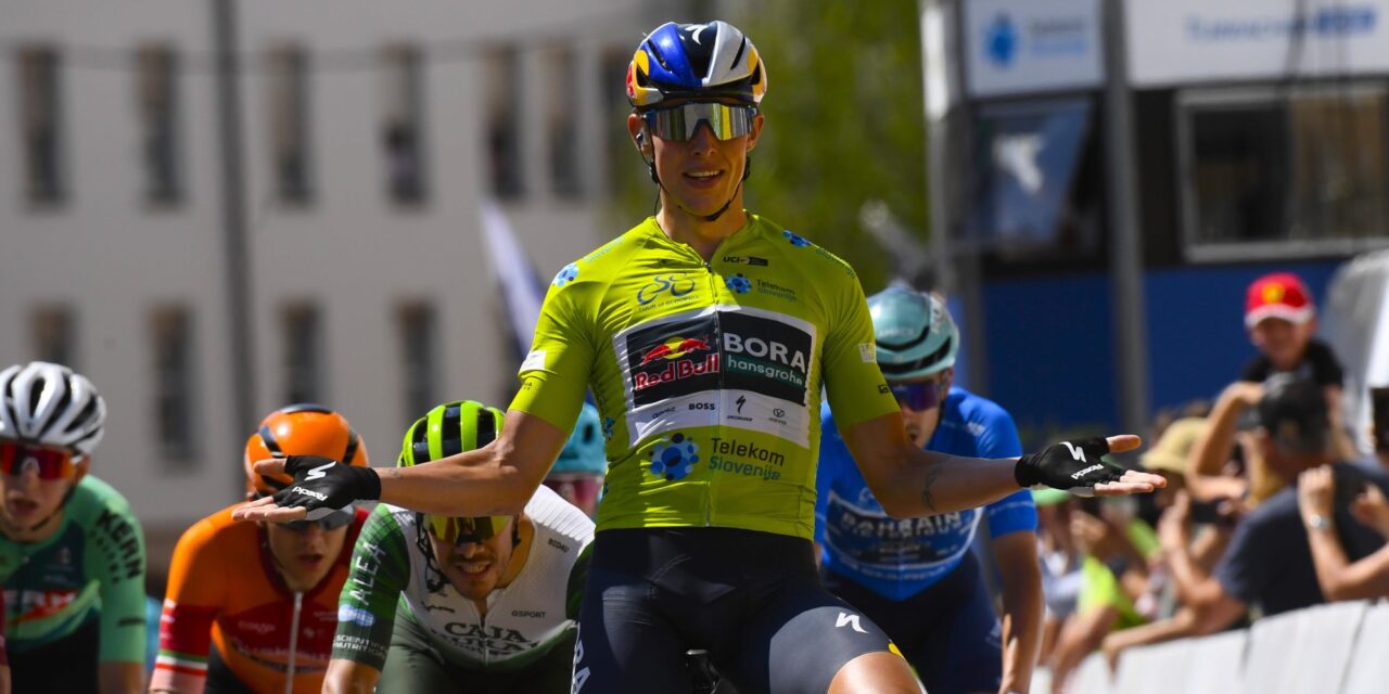 En dat is twee: Laurence Pithie slaat nu wel weer toe in Ronde van Slovenië