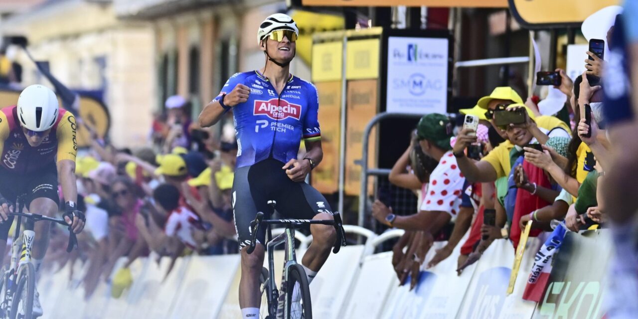 Mathieu van der Poel piloteert Philipsen naar zege: Als ploeg een zeer sterke rit gereden