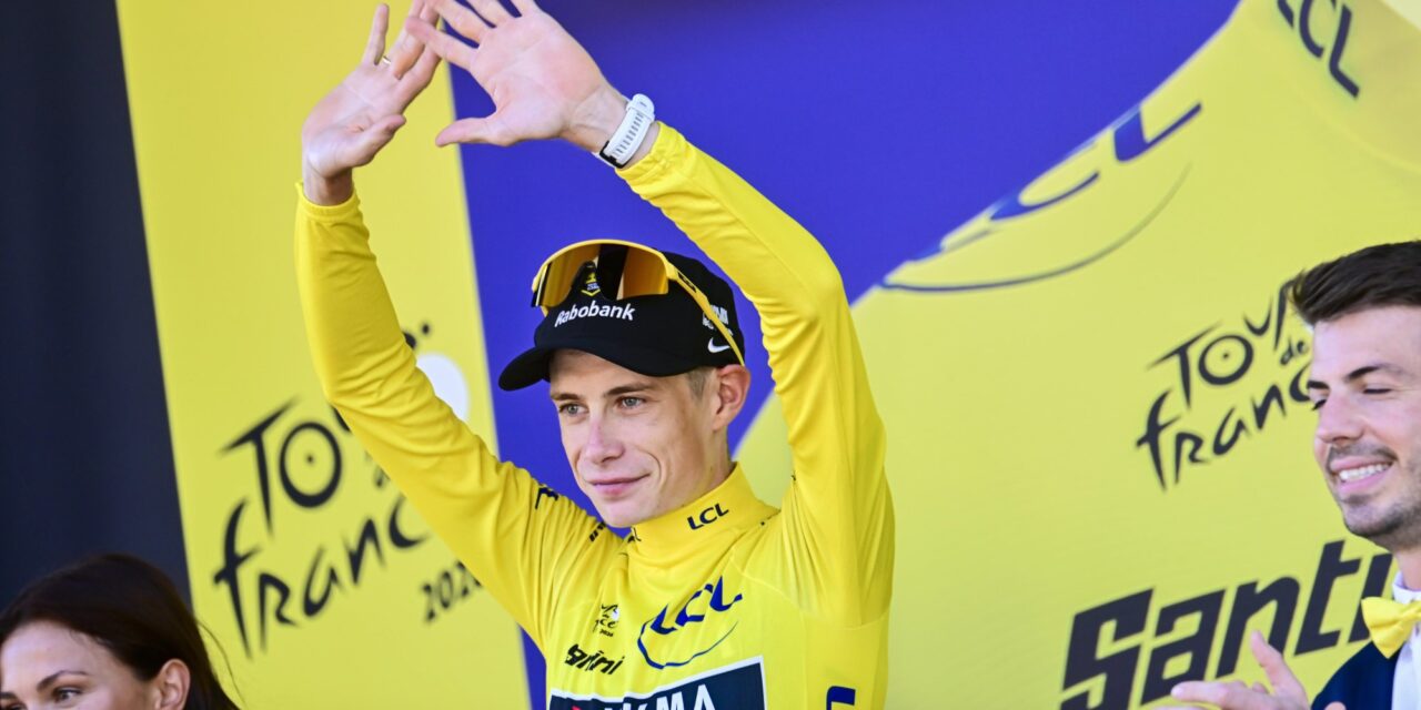 Tour 2026: Dit zijn de verschillen na de ploegentijdrit - Vingegaard slaat klein gaatje met Pogacar