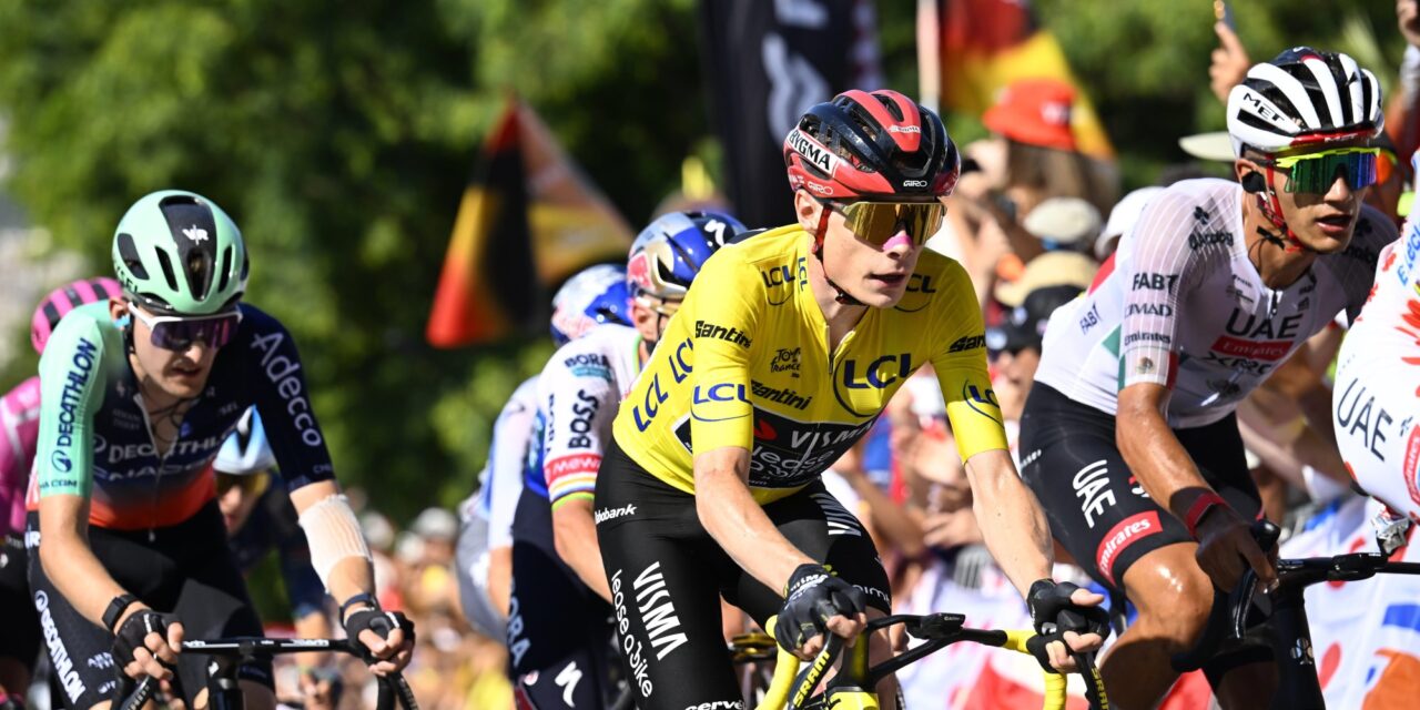 Gele trui behouden niet heilig voor Jonas Vingegaard en Visma | Lease a Bike