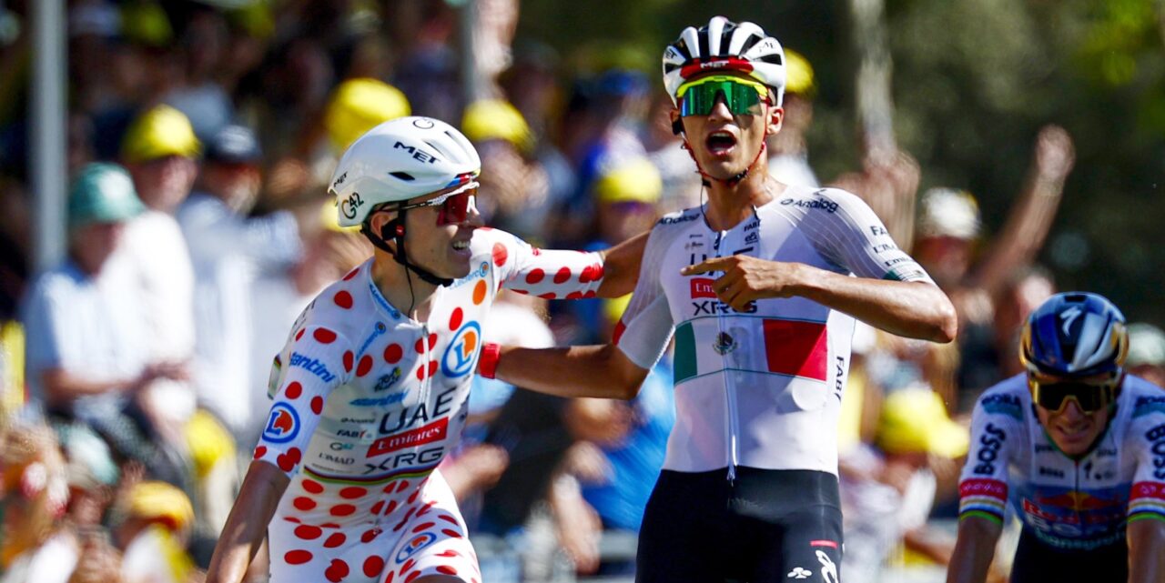 Del Toro wint met goedkeuring van Pogacar: Dankbaar dat ik in hetzelfde team rijd als Tadej