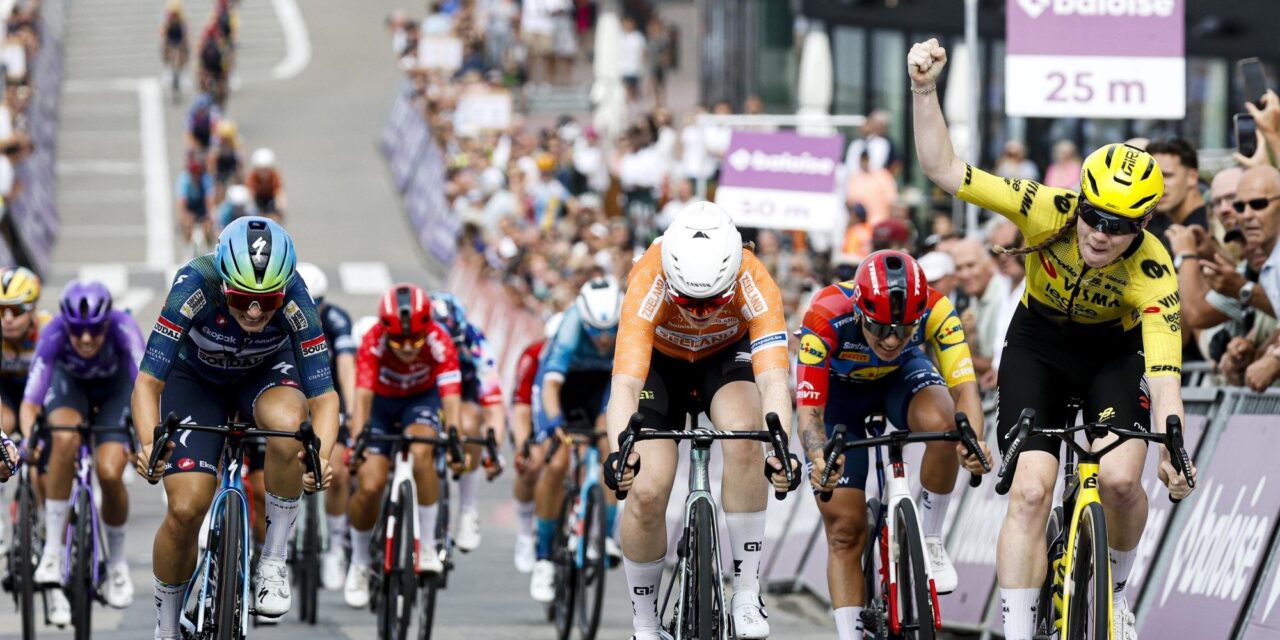 Nienke Veenhoven te snel voor Charlotte Kool in slotrit Baloise Ladies Tour, Zoe Bäckstedt eindwinnares