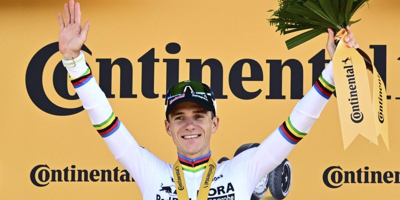 Remco Evenepoel wint als tiende Belg op nationale feestdag en doorprikt 41 jaar droogte