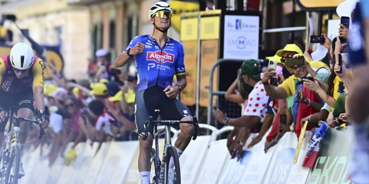Tour 2026: Mathieu van der Poel wint bizarre slotrit na zenuwslopende ontknoping