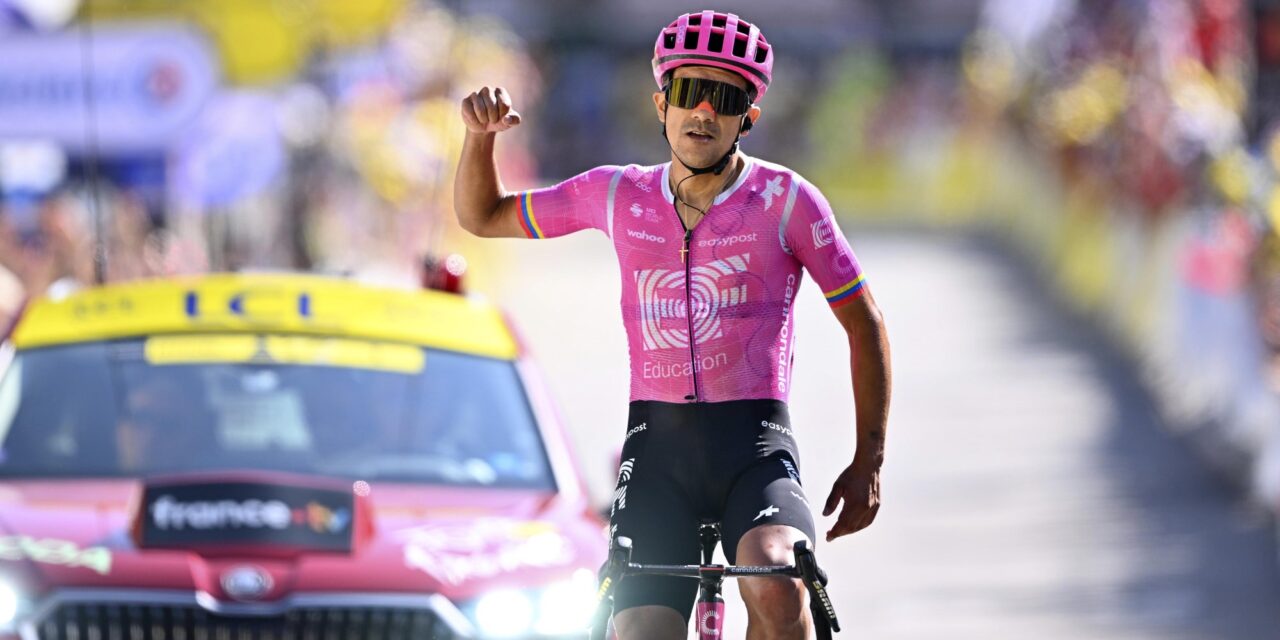 Tour 2026: Carapaz ziet tomeloze aanvalslust beloond worden met ritzege in Orcières-Merlette 
