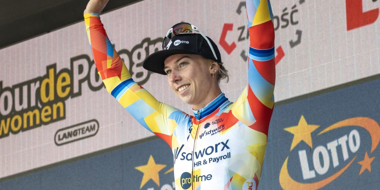 Lorena Wiebes toont Tour Femmes-vorm met tweede ritzege op rij in Polen