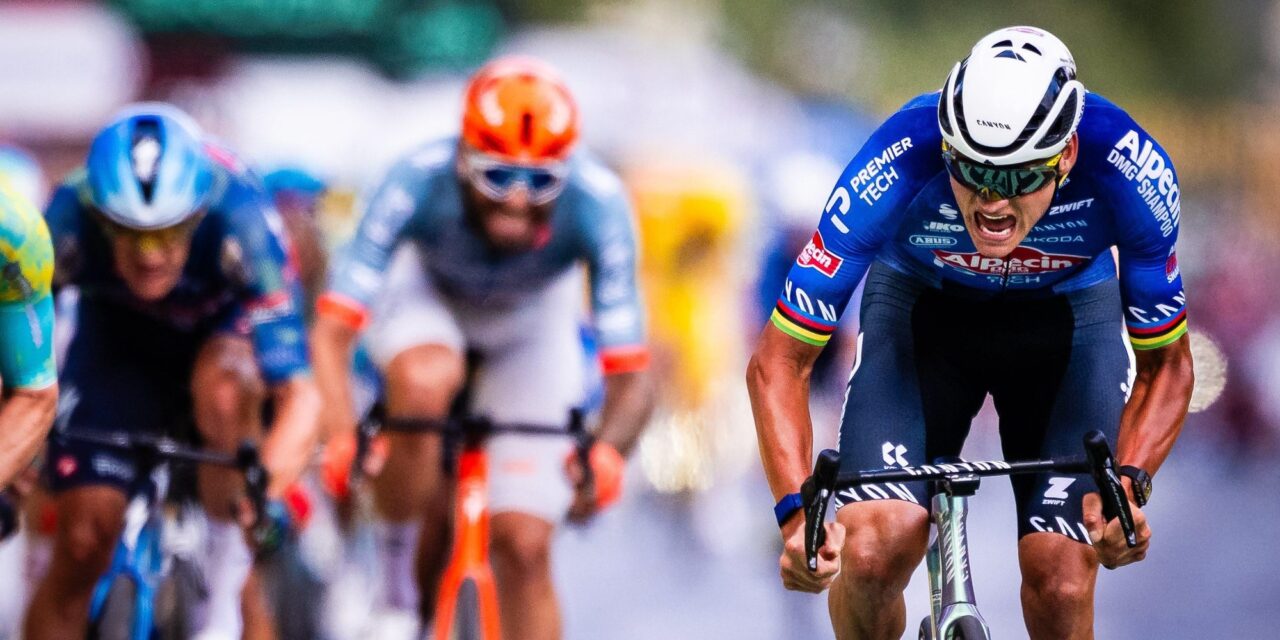 Bijna 1,2 miljoen kijkers zien gedenkwaardige zege Mathieu van der Poel bij de NOS