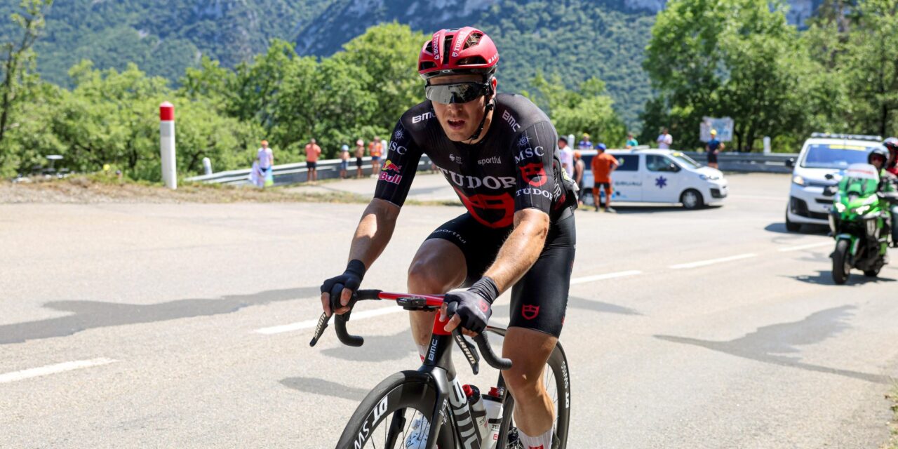 Arvid de Kleijn heeft het zwaar gehad: Maar we zijn in de Tour en dus wil ik me laten zien