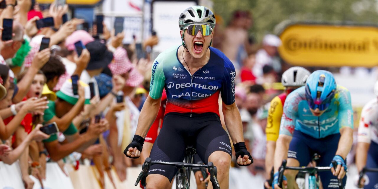 Olav Kooij grijpt meteen zijn kans en pakt ritzege: Voor deze dagen ben ik in de Tour