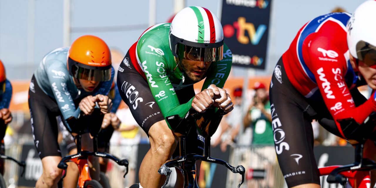 Tour 2026: Sterke Filippo Ganna grijpt net naast gele trui, maar dit was niet het plan