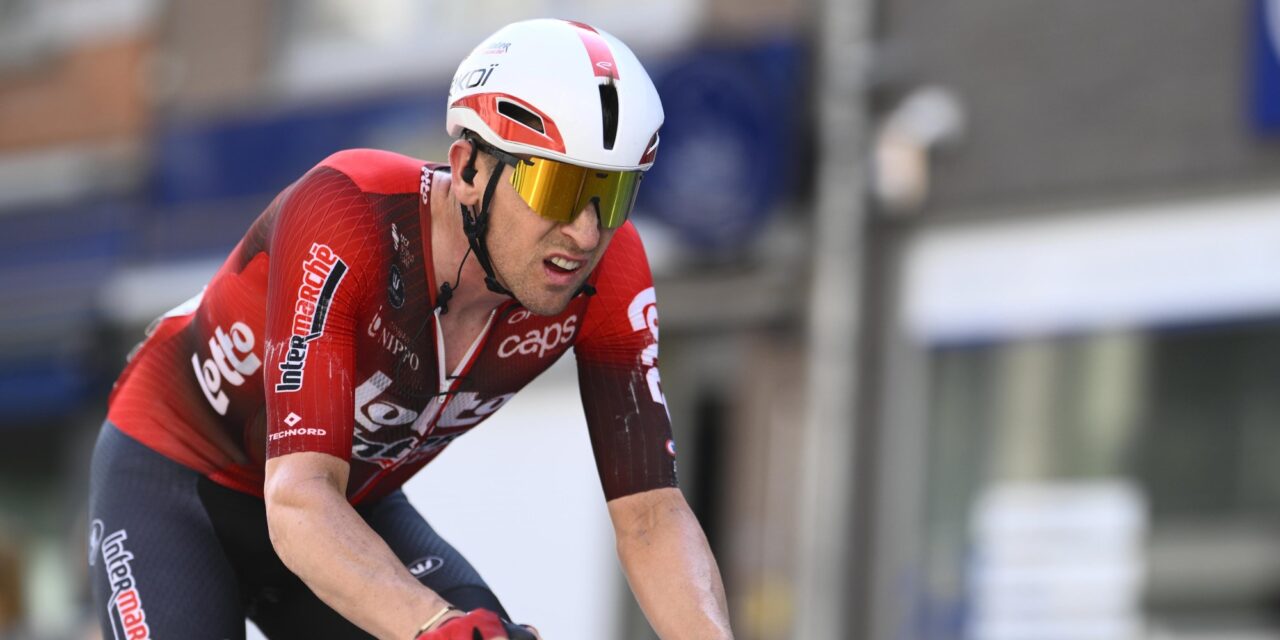 Toon Aerts breekt knie in Ronde van Denemarken en moet wegseizoen beëindigen