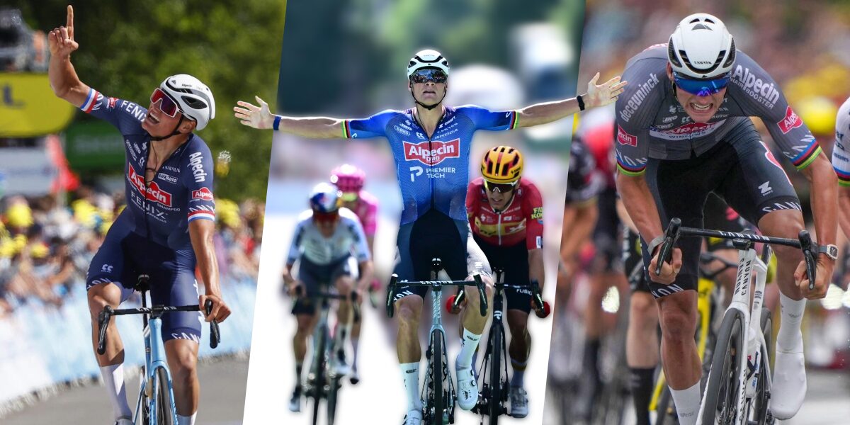 De drie Tour-ritzeges van Mathieu van der Poel: van Mûr-de-Bretagne tot Ussel