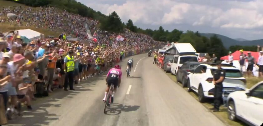 Tour 2026: Toeschouwers massaal uitgerukt om koers te bekijken op Grand Ballon