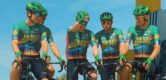 Uno-X Mobility rijdt in Ronde van Denemarken met speciaal groen tenue