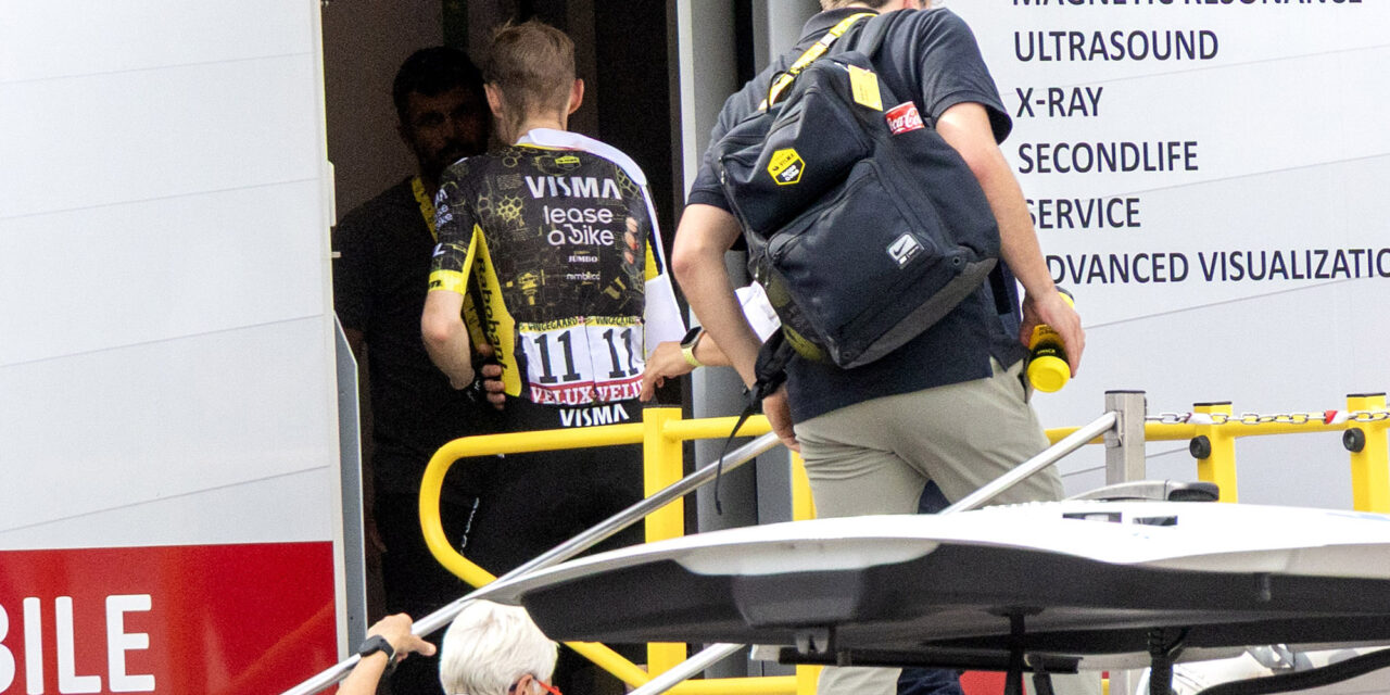 Drama in Tour de France: Jonas Vingegaard geeft op na valpartij