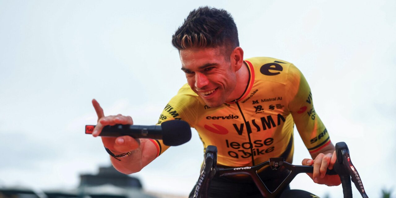Wout van Aert ambieert rode leiderstrui: Ik ga me zaterdag vol smijten