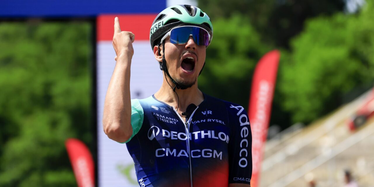 Noa Isidore is snelste bergop in eerste etappe Tour du Limousin, Daan Depuyt sprint naar plek twee