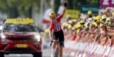 Tour Femmes 2026: Lotte Kopecky kan Noorse vluchtster Haugset niet terughalen na solo van 88 kilometer