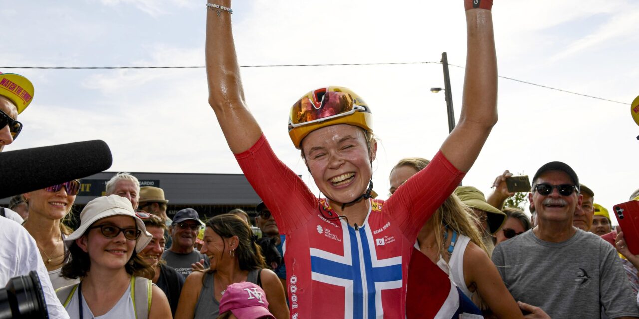 IJzersterke Sigrid Haugset verrast hele peloton: “Misschien besef ik het binnen een paar weken”