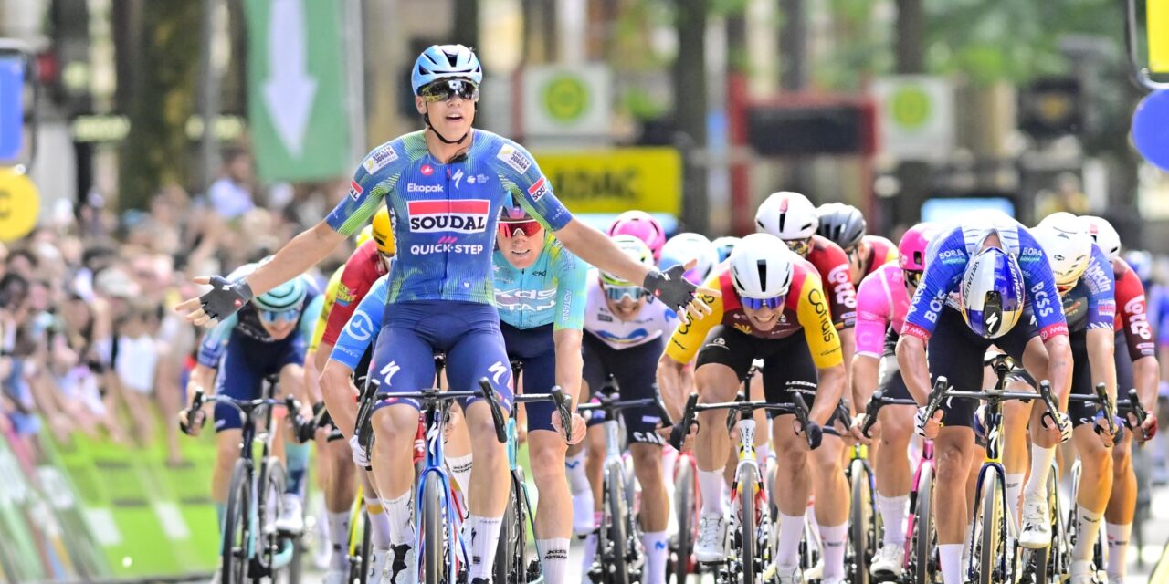 Paul Magnier verslaat Mike Teunissen in ADAC Cyclassics, geen kans Kooij en Milan in Hamburg